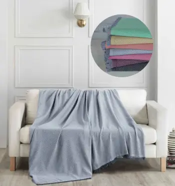 Mbulesë divani L'Essentiel Linge de Maison, Elite, ngjyrë gri