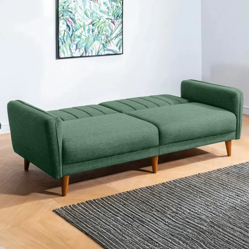 Divan-krevat treshe, Atelier del Sofa, ngjyrë e gjelbër - 3