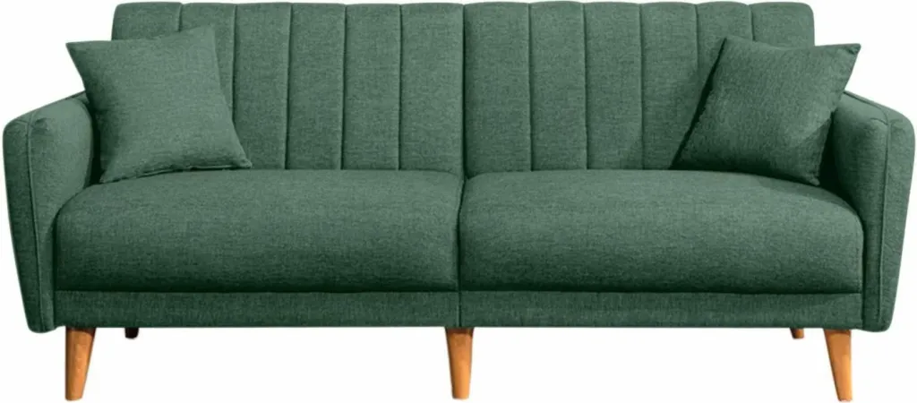 Divan-krevat treshe, Atelier del Sofa, ngjyrë e gjelbër - 5