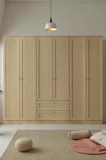 Dollap rrobash Skye Decor, Baru 6 182, bezhë