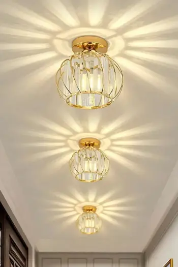 Llambë tavani Opviq Bella Luce, ngjyrë ari