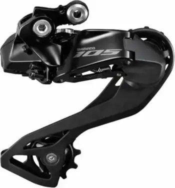 Ndërrues i pasëm Shimano për biçikletë, i zi