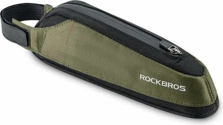 Çantë biçiklete Rockbros, e zezë-gjelbër - 1