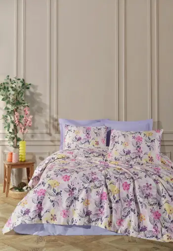 Set piké dopio, ngjyrë lejla, L'Essentiel Linge de Maison, Luna
