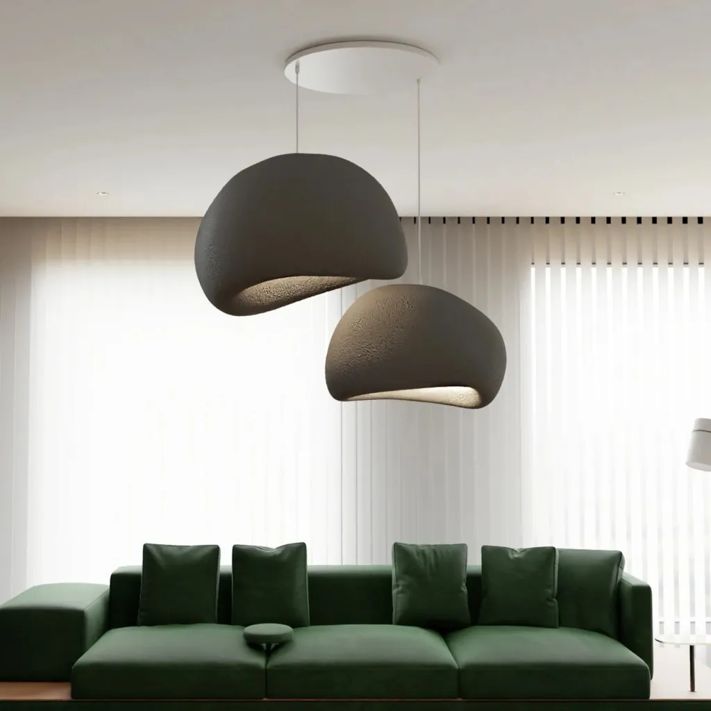 Llambë tavani Opviq, Wabi Sabi Chalkforms, gri betoni - 2