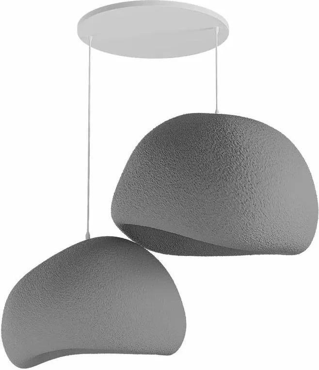Llambë tavani Opviq, Wabi Sabi Chalkforms, gri betoni - 5