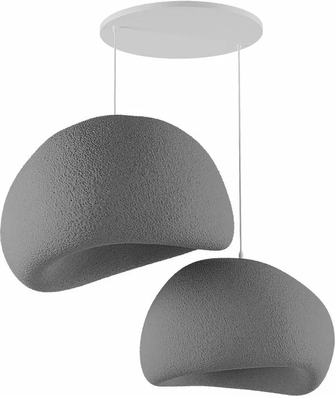 Llambë tavani Opviq, Wabi Sabi Chalkforms, gri betoni - 6
