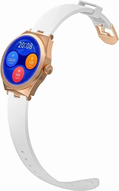 Smartwatch Gravity për femra, rozë e bardhë - 3