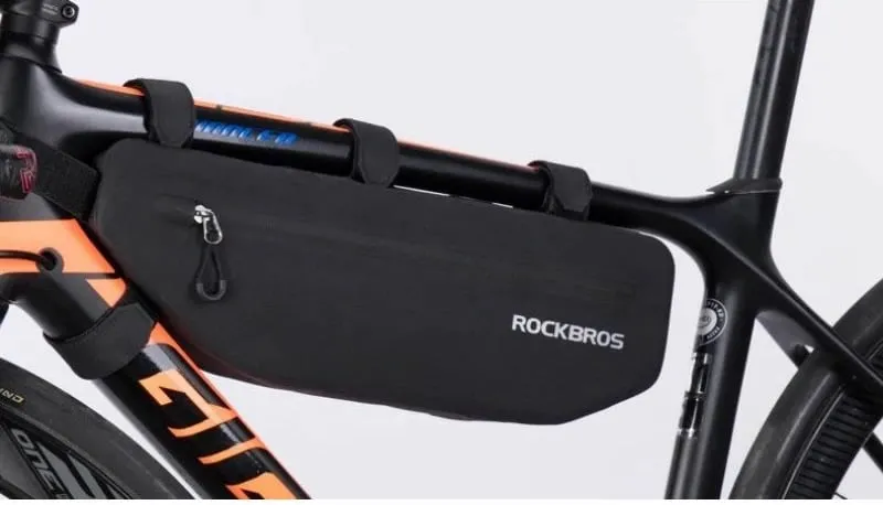 Çantë kornize biçiklete Rockbros, e zezë - 2