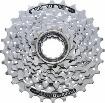 Kasetë biçiklete Shimano për MTB, gri