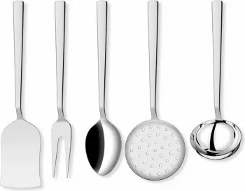 Set shërbimi 5 copë, ngjyrë krom, Hermia Concept, Olimposservis5