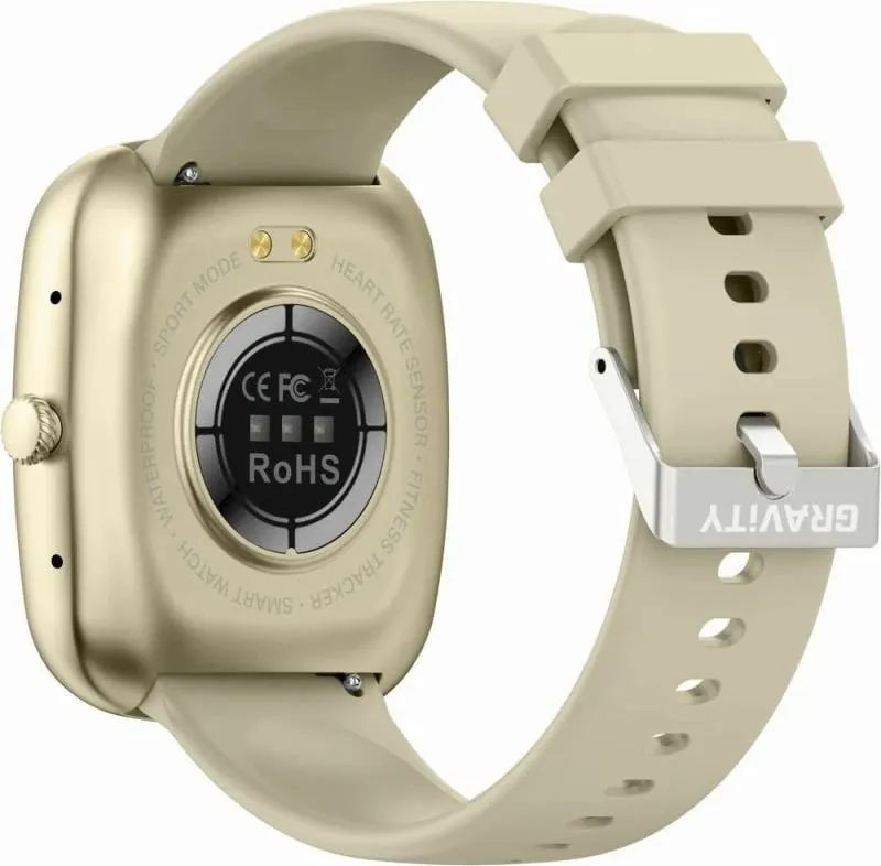 Smartwatch për femra Gravity, bezhë - 9