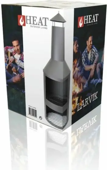 Oxhak kopshti Heat, i zi