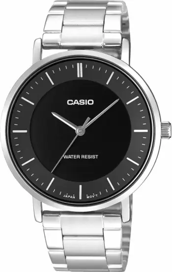 Orë dore për meshkuj CASIO, argjendtë