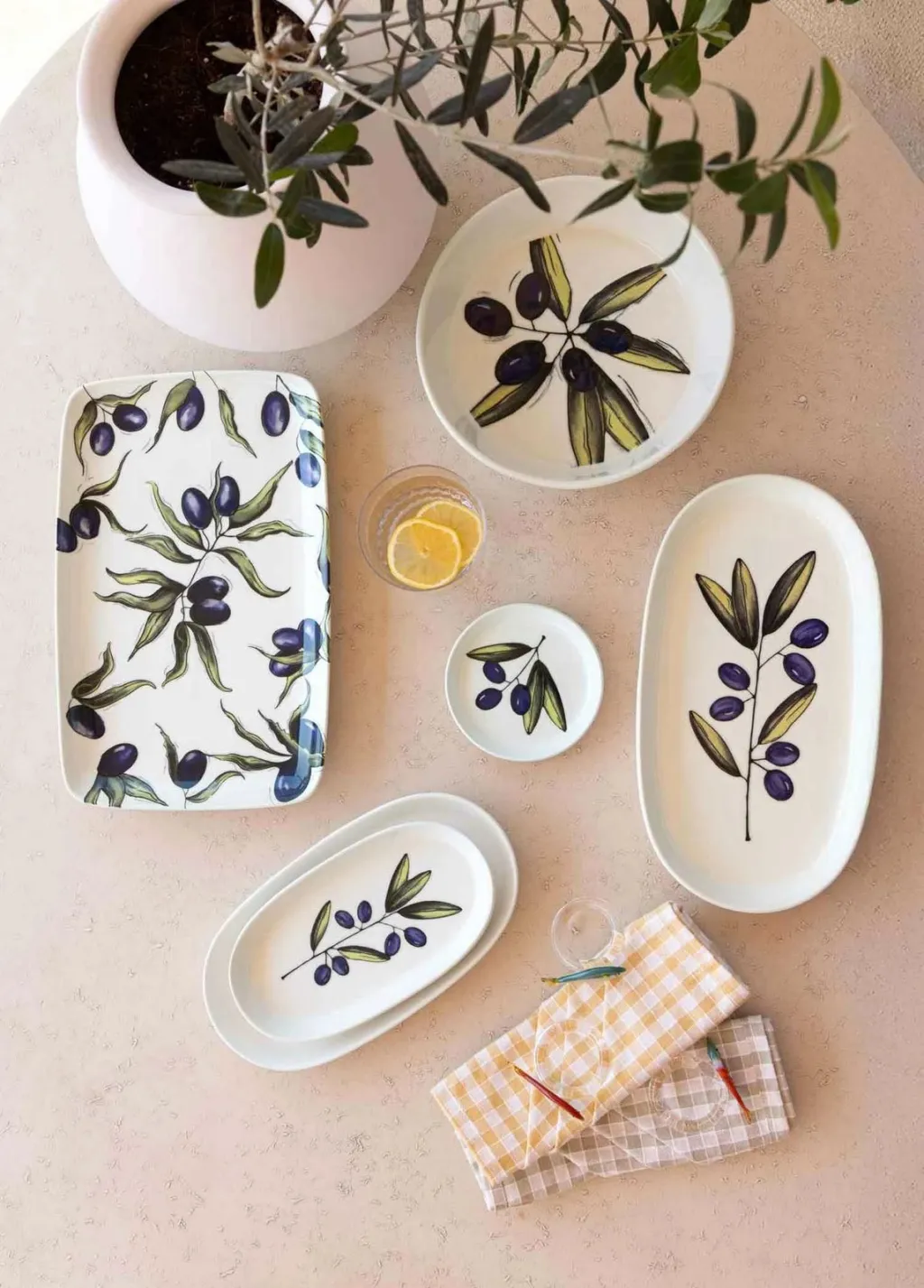 Set pjatash shërbimi (2 copë), Hermia Concept, OVS0021 - 5