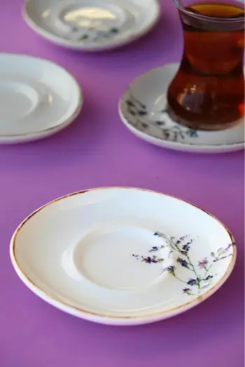 Set pjatash për filxhan (6 copë), Hermia Concept, PBL06CSPRS995