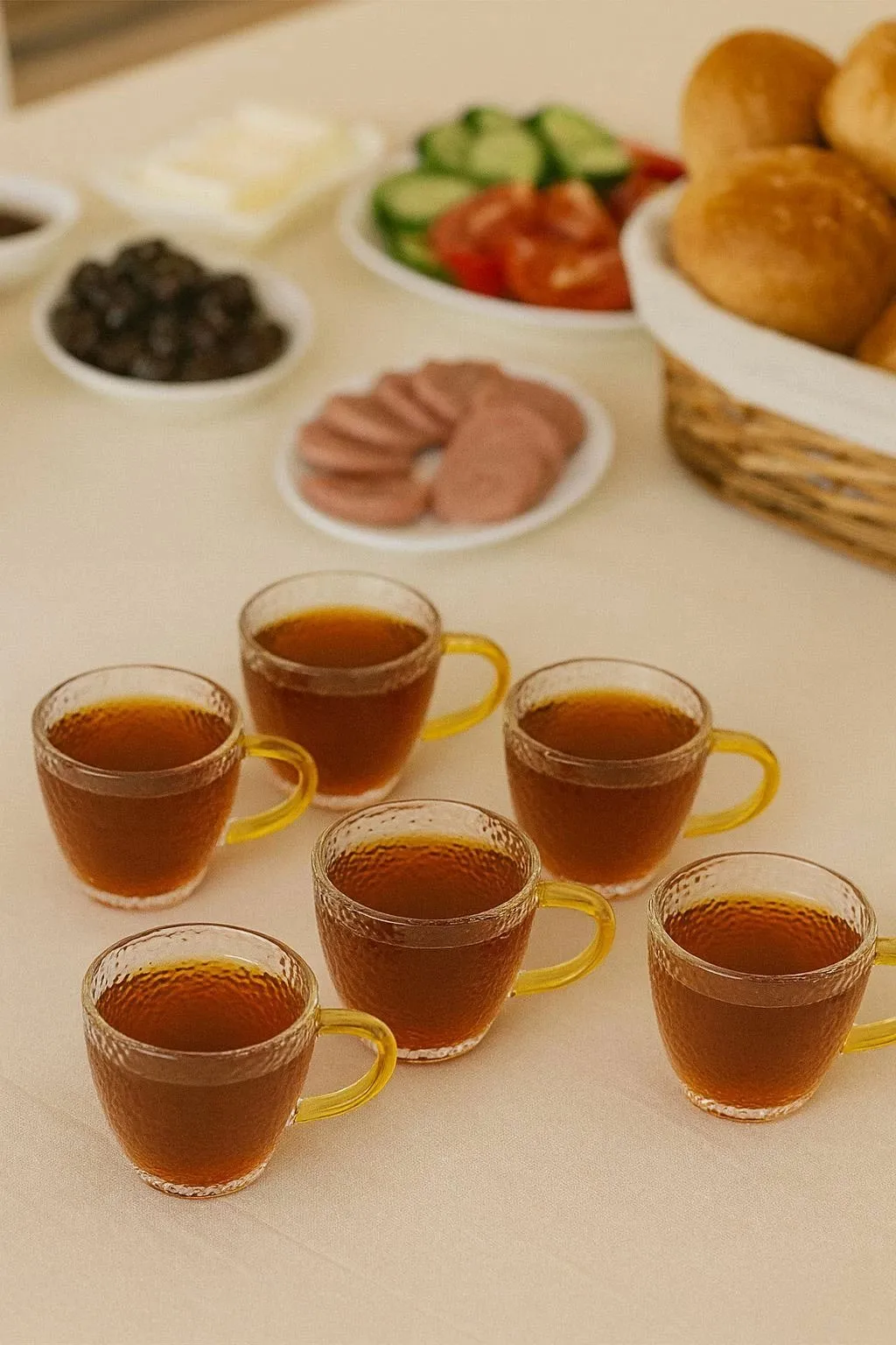 Set gotash çaji (6 copë), Hermia Concept, PDZBR0124 - 1