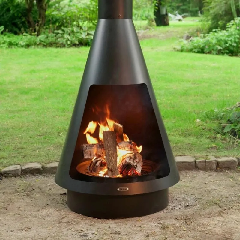 Oxhak kopshti Heat, i zi - 2