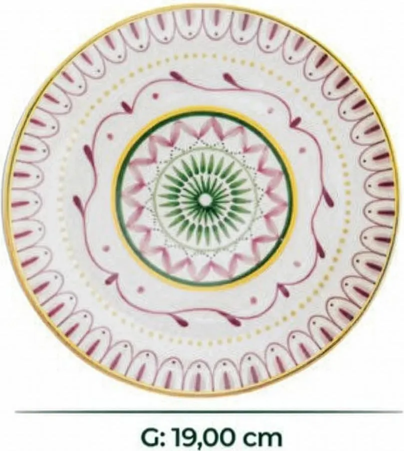 Set pjatash ëmbëlsirash (6 copë), Hermia Concept, PT Moderna Angel - 6
