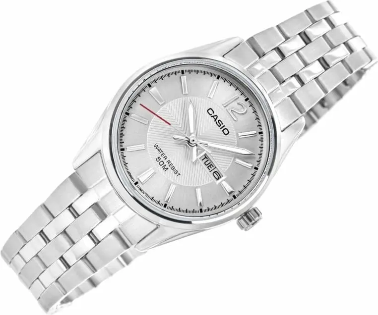 Orë dore për femra CASIO, argjendi - 3