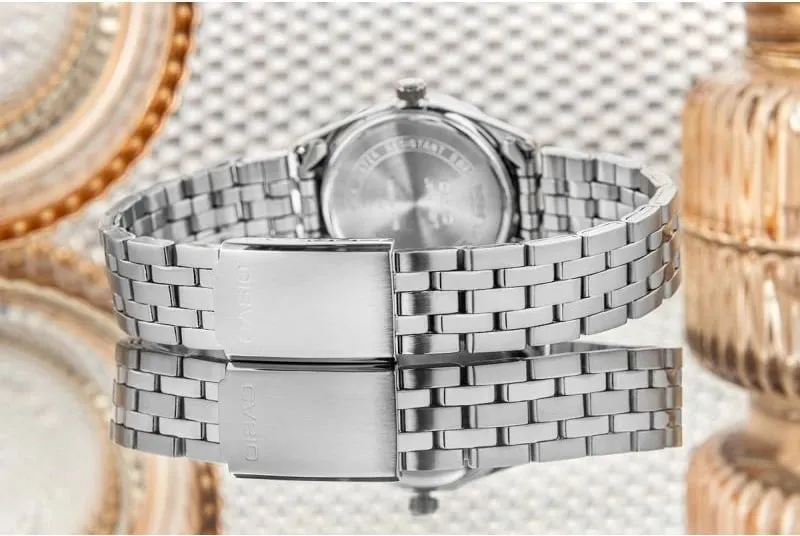 Orë dore për femra CASIO, argjendi - 7