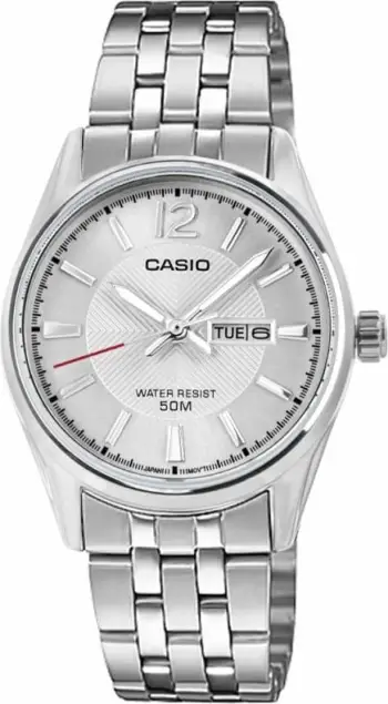 Orë dore për femra CASIO, argjendi