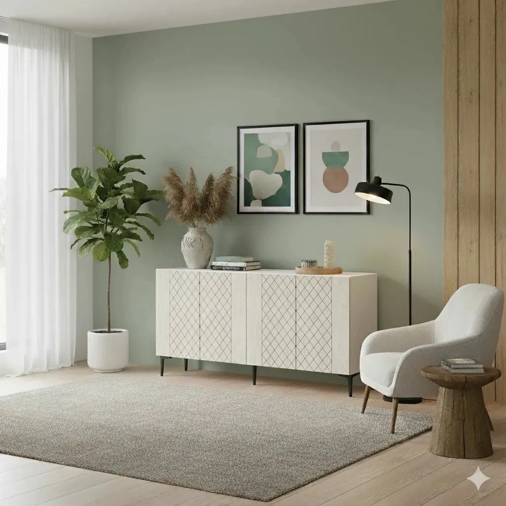 Konsol Skye Decor, Resso 150, e bardhë, travertin - 3
