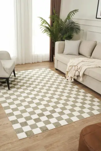 Qilim (120 x 180) Conceptum Hypnose, Damas 4003, krem dhe ari