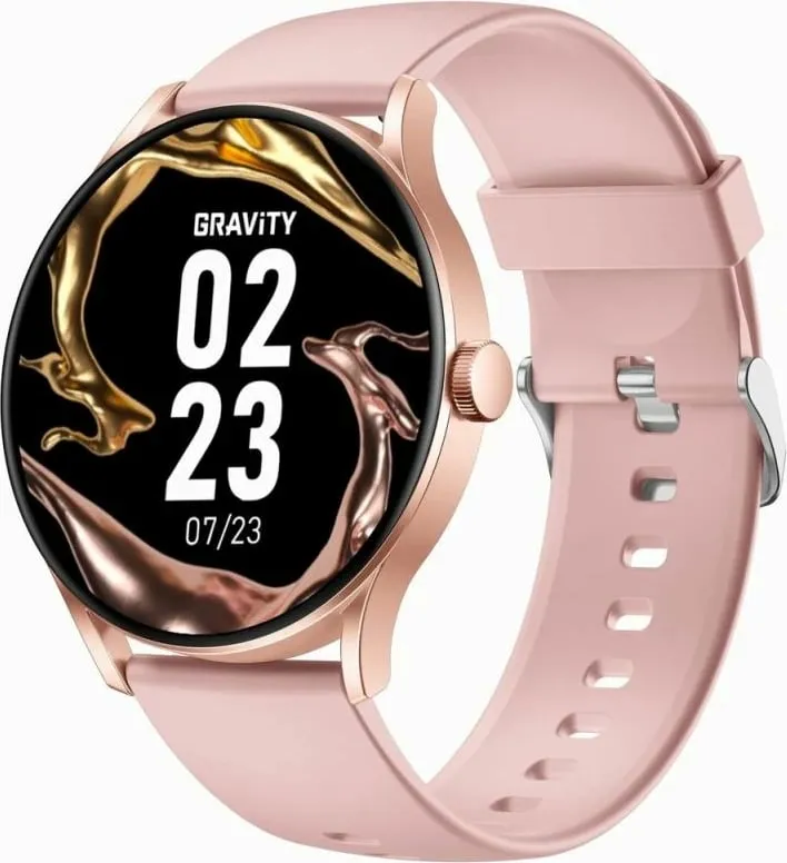 Smartwatch Gravity për femra, rozë - 1