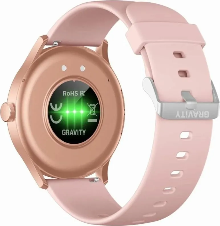 Smartwatch Gravity për femra, rozë - 4