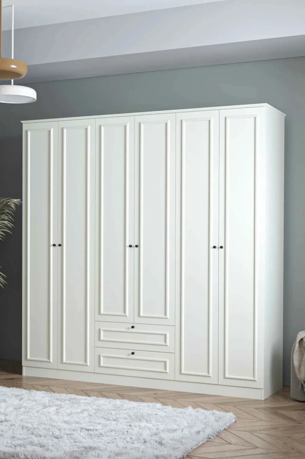Dollap Skye Decor, Mira 6 210, i bardhë - 3
