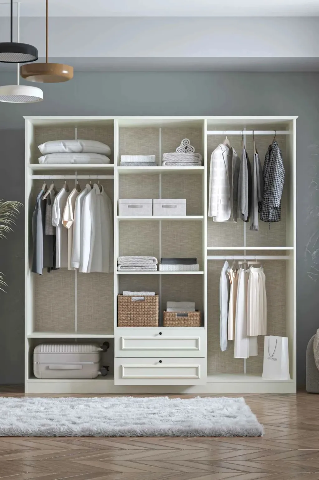 Dollap Skye Decor, Mira 6 210, i bardhë - 4
