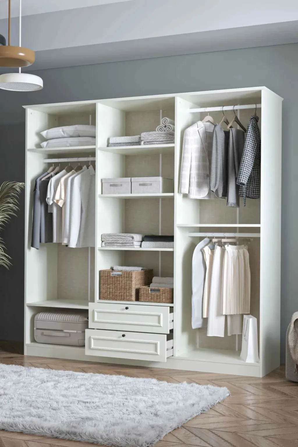 Dollap Skye Decor, Mira 6 210, i bardhë - 6