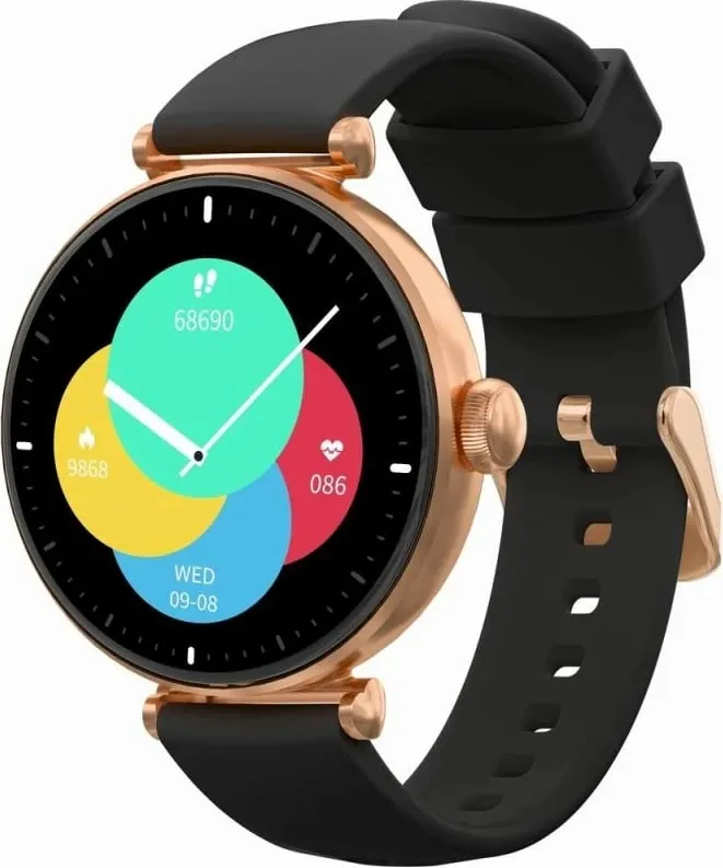 Smartwatch Gravity, rozë e zezë - 2