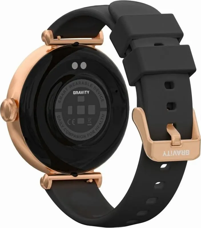 Smartwatch Gravity, rozë e zezë - 8