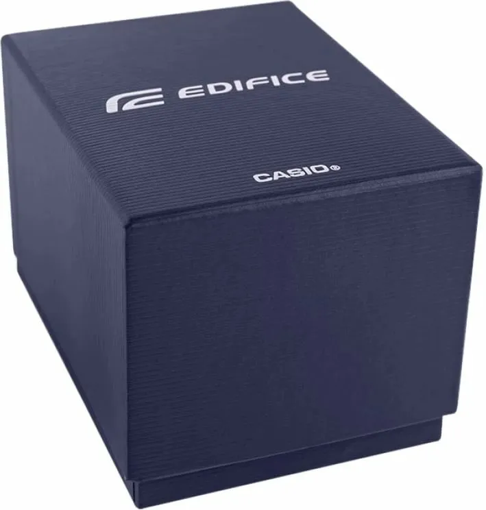 Orë dore për meshkuj CASIO, argjendtë/blu - 8