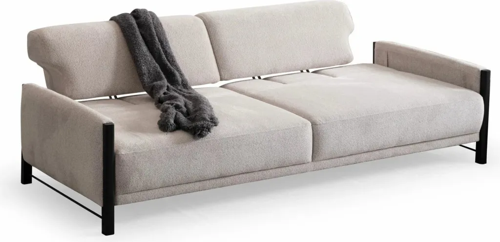 Divan treshe Nora, bezhë, Atelier del Sofa - 6