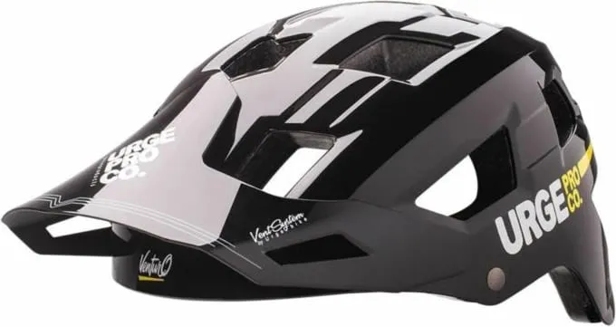Helmetë biçiklete URGE për të rritur, e zezë - 1