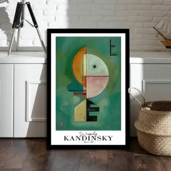 Pikturë dekorative me kornizë, Wallity, 4262SYHKANDINSKY-024