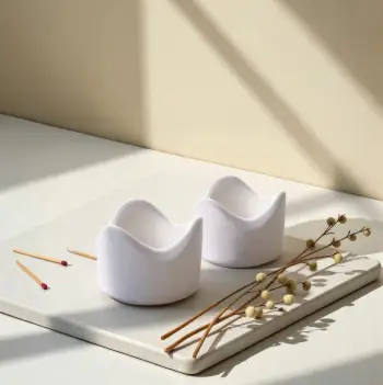 Set qirinjash (6 copë), të bardhë, Evila Originals, Parasole 6'li Tealight'li