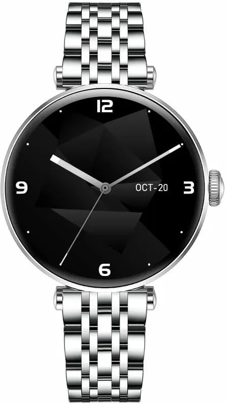 Smartwatch Gravity unisex, e zezë - 3