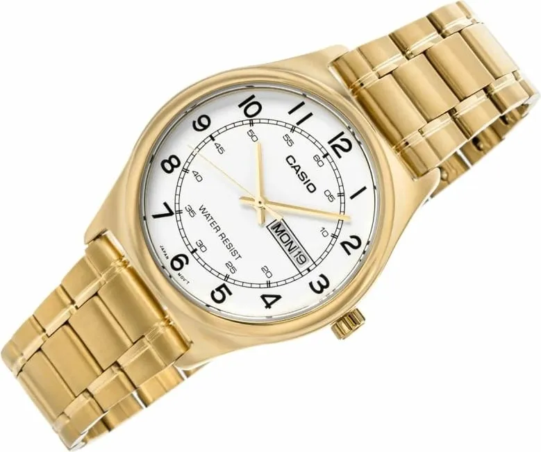 Orë dore për meshkuj Casio, të arta - 2