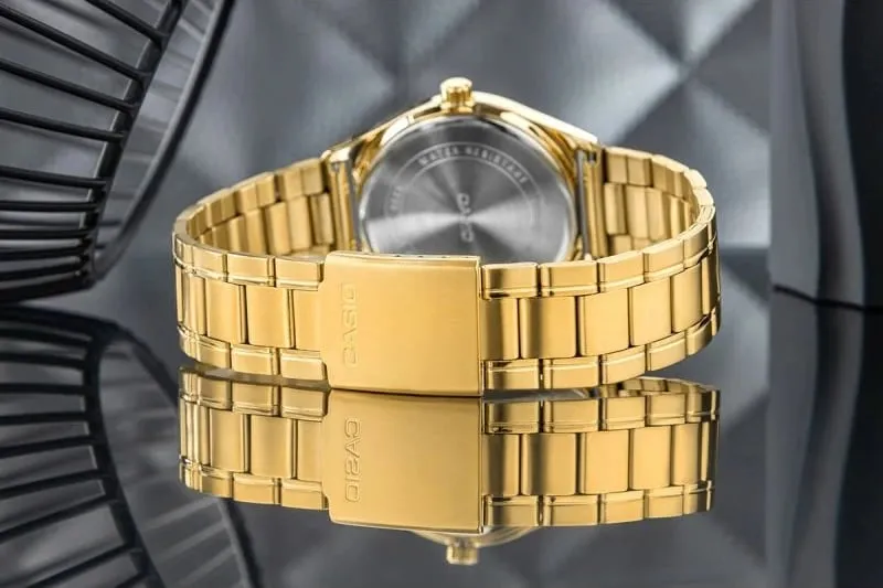 Orë dore për meshkuj Casio, të arta - 7