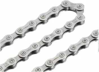Zinxhir biçiklete Shimano, argjendtë