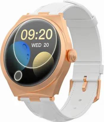 Smartwatch Gravity për femra, rozë e bardhë