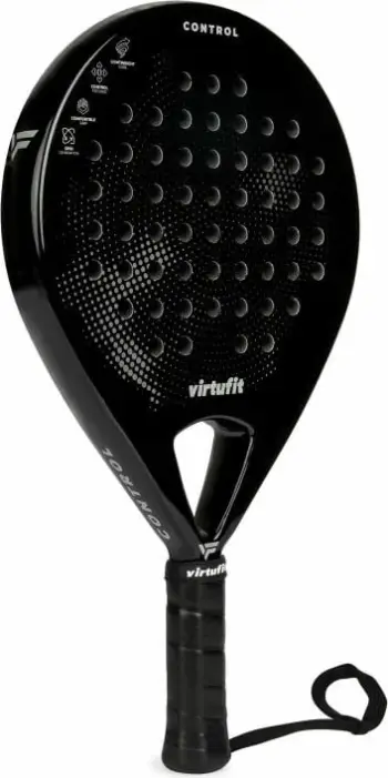Raketë padeli Virtufit për meshkuj/femra, e zezë/gri