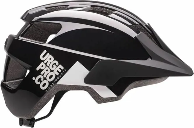 Helmetë për fëmijë URGE, zi e bardhë - 2