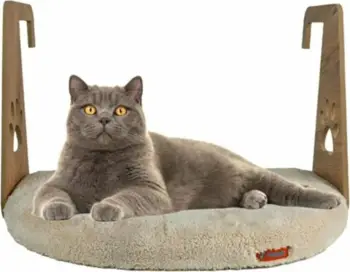 Shtrat për kafshë, për radiator, ngjyrë krem, Paws & Whiskers, 52x35cm