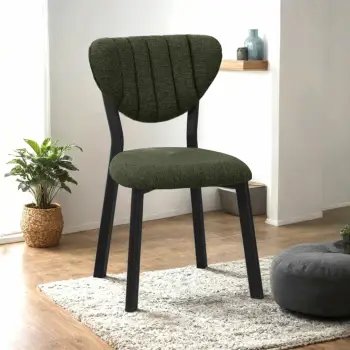 Karrige Skye Decor, ngjyrë e gjelbër, Elma
