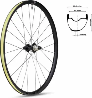 Rrotë prapa për biçikletë WTB, unisex, e zezë